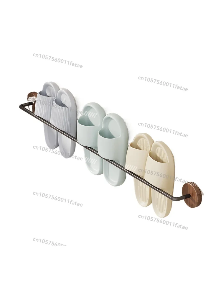 

Wall-mounted Shoe Rack, Bathroom Drain Slipper Rack, Household Non-punching, Wall Shoe Storage Rack, Simple Shelf