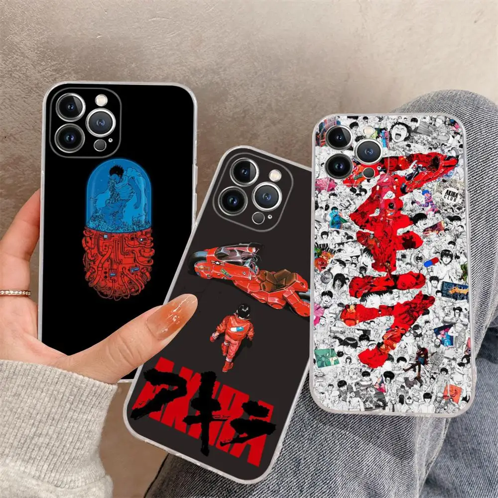 AKIRA classic anime Phone Case For iPhone 15 14 11 12 13 Mini Pro XS Max Cover 6 7 8 Plus X XR SE 2020 Funda Shell