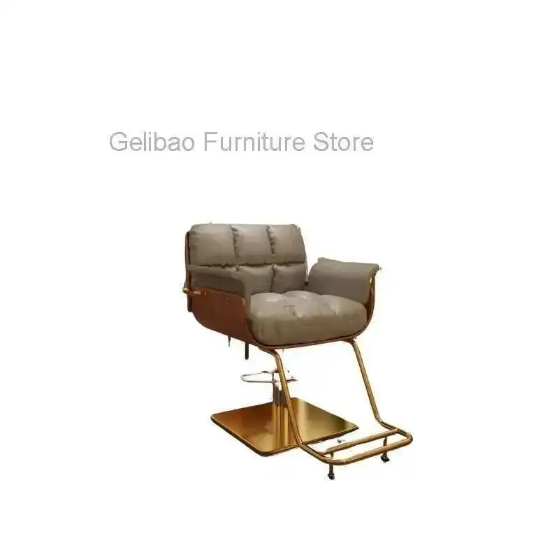 كرسي حلاق شامبو قابل للتعديل، كرسي تصفيف الشعر، كرسي حلاق عالي الوشم، أثاث تجميل فاخر من سيلا باربيريا