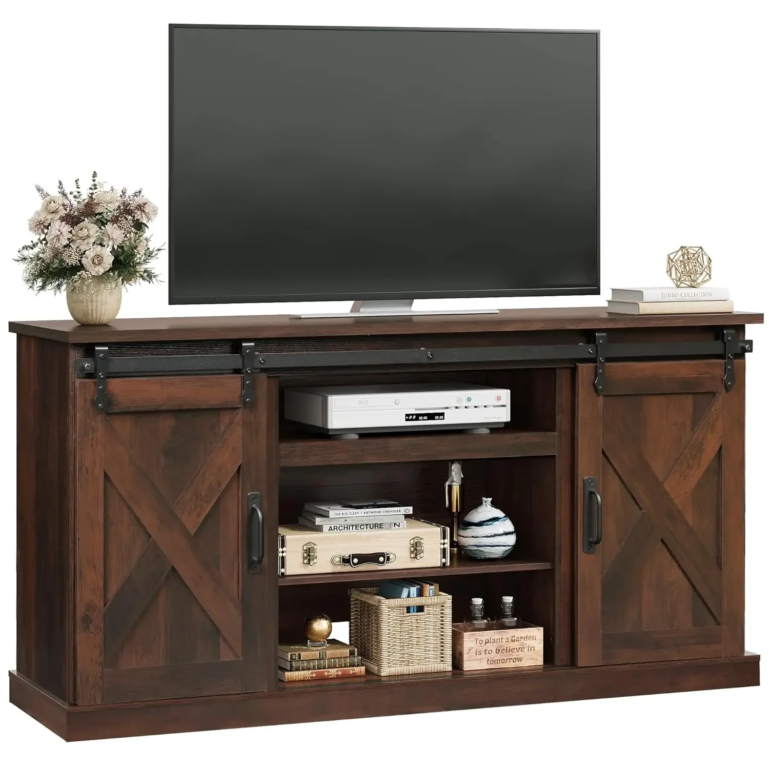 Farmhouse TV Stand for TVs up to 65