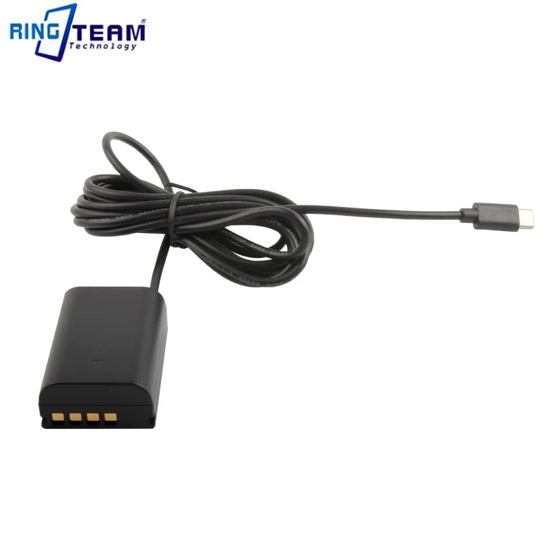 Type-C USB-C Type C BLX-1 BLX 1 DC Coupler BLX1 Dummy Battery Straight Cable for Olympus OM1 OM-1 Micro SLR Camera