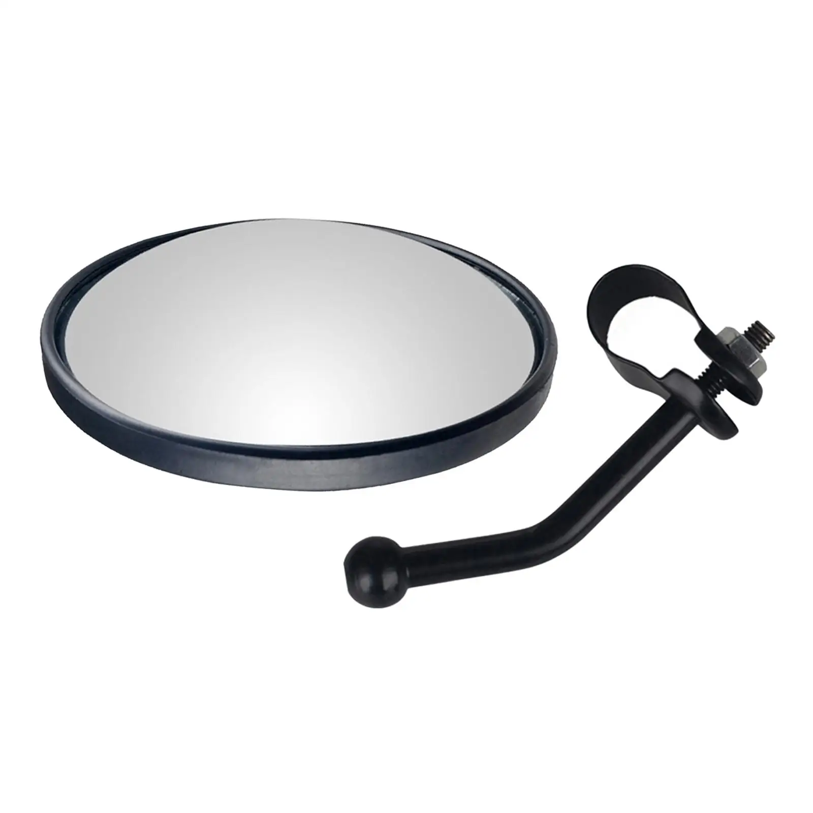 Plastic Adjustable Blind Spot Side Mirror Convex Replacement for School Bus Truck Wide Viewing Angle