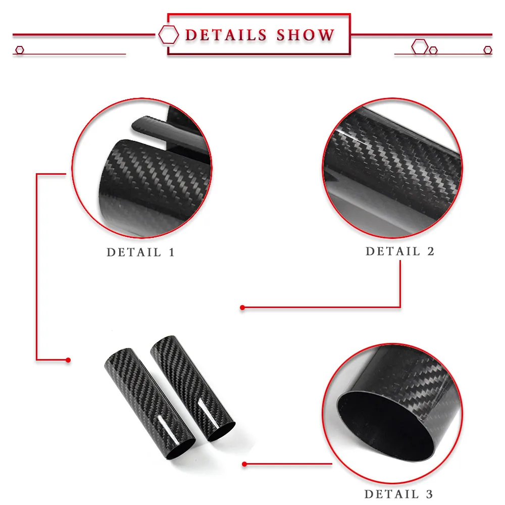 For Ducati Hypermotard 698 Accessories Hypermotard698 Carbon Fiber Motorcycle Fork Tube Protection Cover Shock Tube Fairing kit