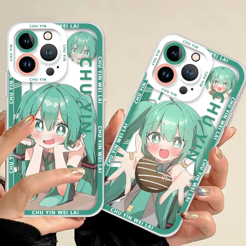 حافظة لهاتف آيفون 14 برو ماكس 13 12 11 8 7 Plus XR X XS Max من السيليكون الشفاف