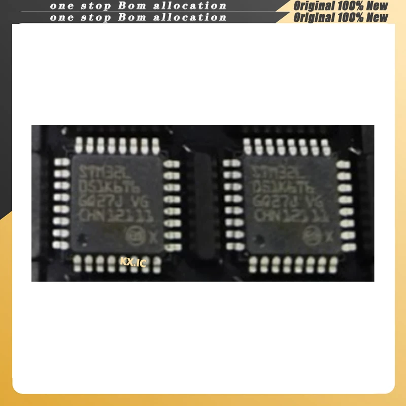 10PCS/LOT  STM32L051K6T6  STM32L051  M32L0K6T6  LQFP-32  Stock NEW Original