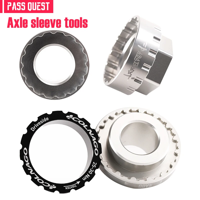 

PASS QUEST Bicycle Chainring Installation Tool Sprocket Tool for Shimano for COLNAGO for ROTOR Bicycle Bottom Bracket Tool