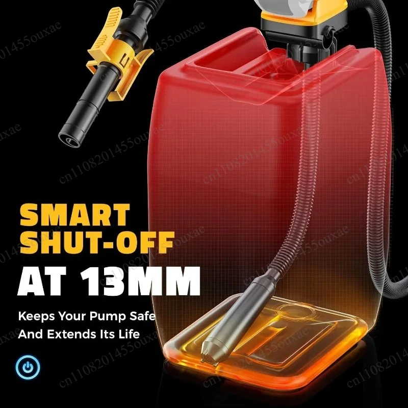 3.2 GPM Portable Fuel Transfer Pump Work with 20V  18V Lithium Battery Powered Oil Transfer Pump