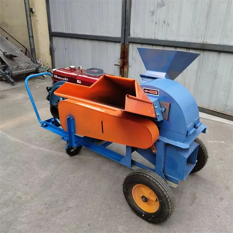 High Quality Woodchipper Crusher Machine - Produces Sawdust Powder, Wooden Case Provided