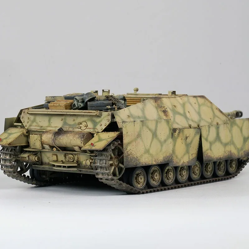 Border 1/35 BT-016 Jagdpanzer IV L/48 (principios) Kit de modelo a escala juguete DIY