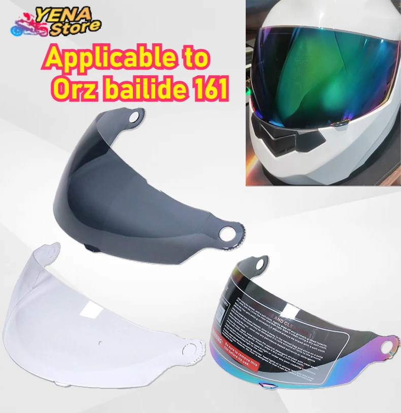 Special lenses for Orz bailide 161 helmet Motorcycle helmet Racing full face motocross motorcycle helmet accessories