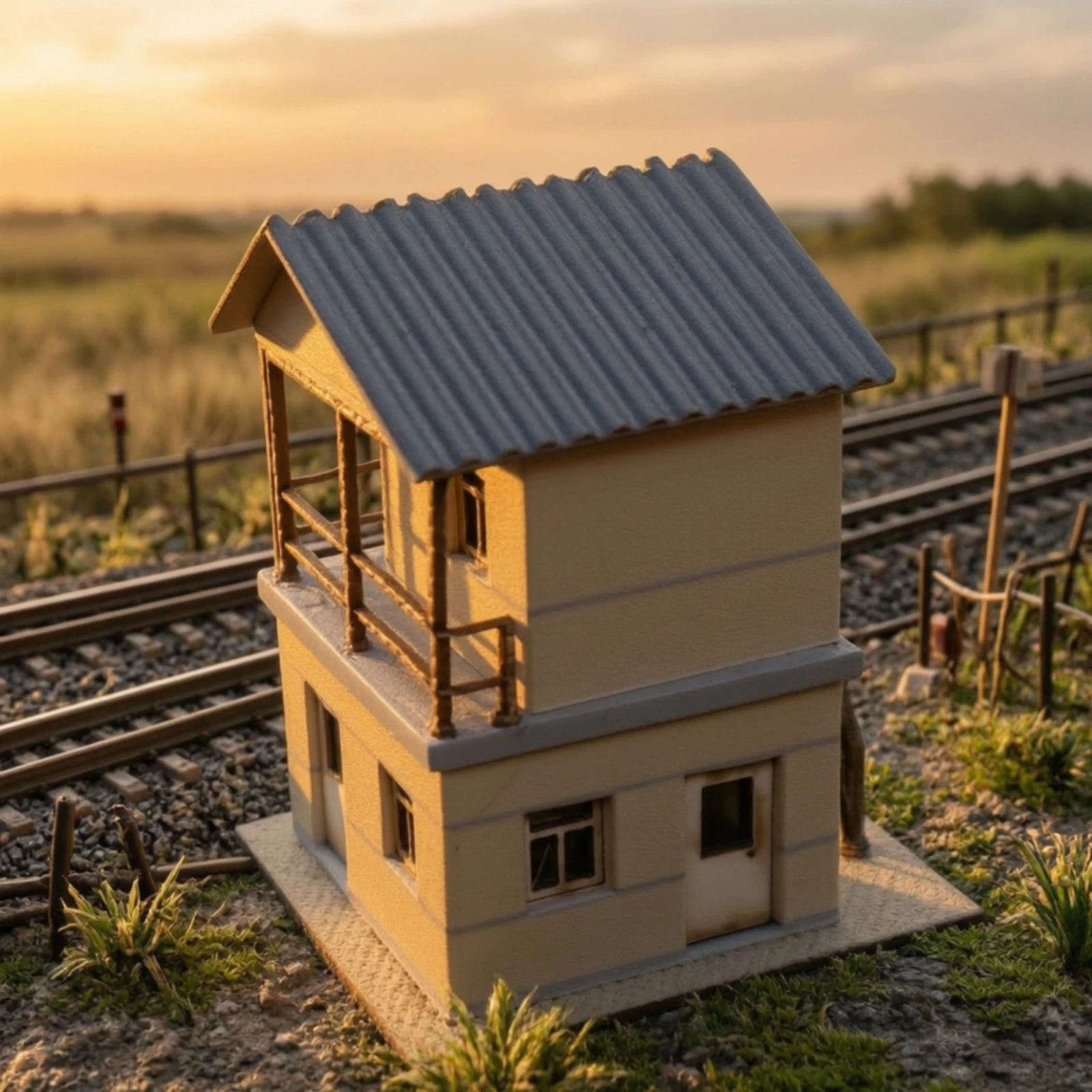 Набор для сборки железнодорожн – обзор и цена Model Kit Diorama