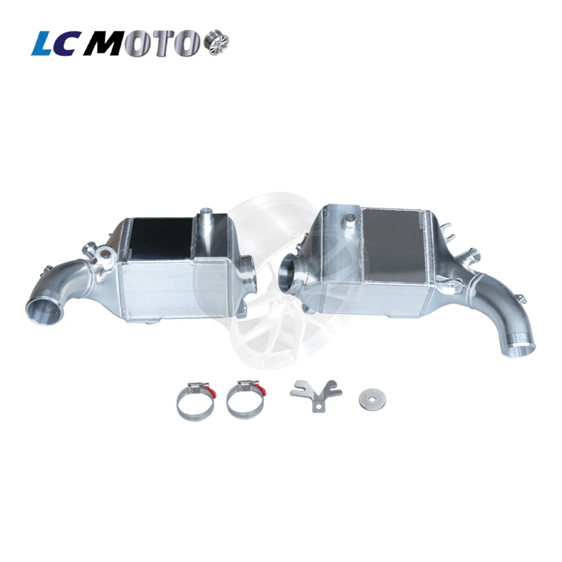 For BMW F90 G90 M5 G99 M8 S63 Aluminum Intercooler CNC Billet End Tank