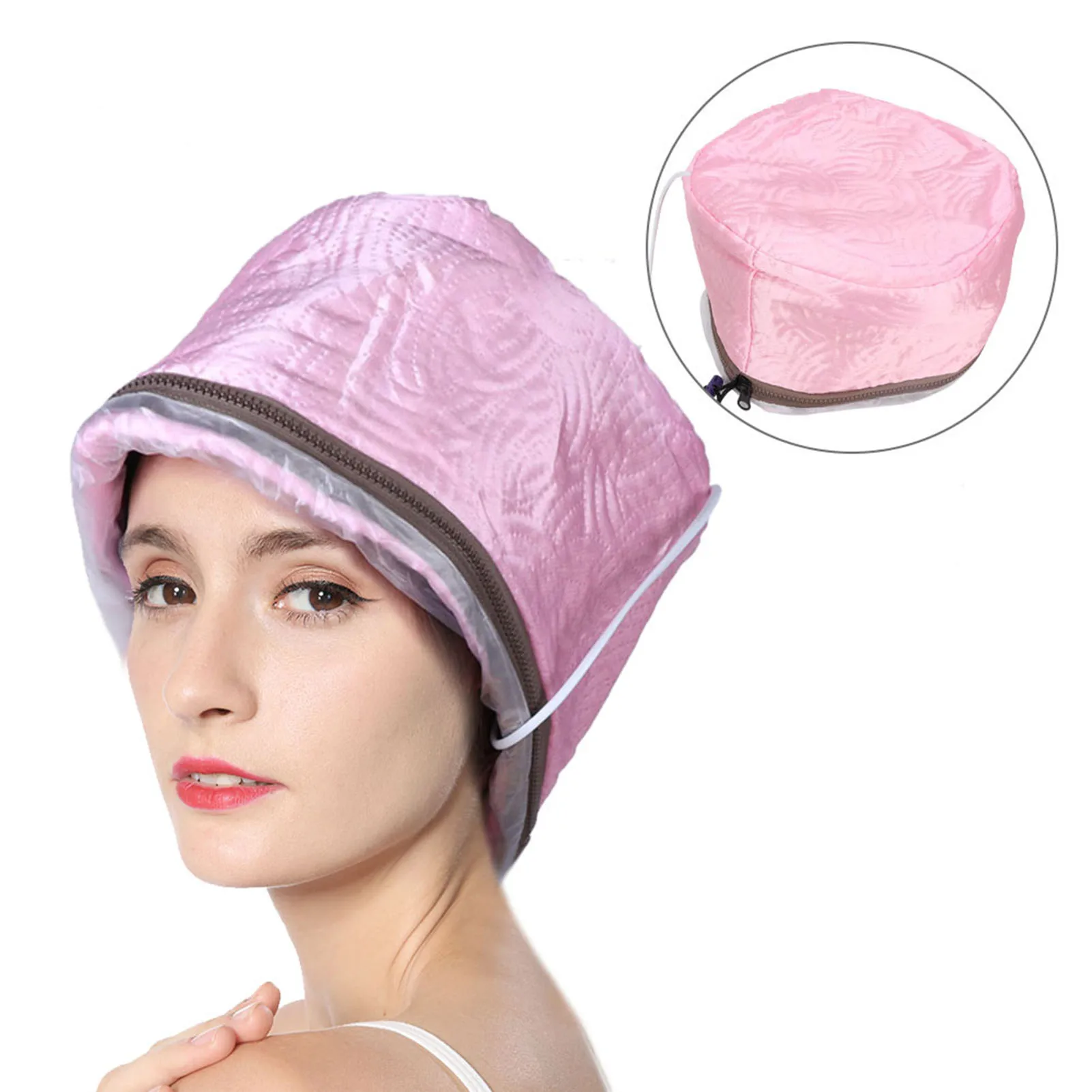 Hair Heating Hat 3 Levels Thermostat Electric Hat  Heating Haircare Hood Hat Hair Beauty Hat