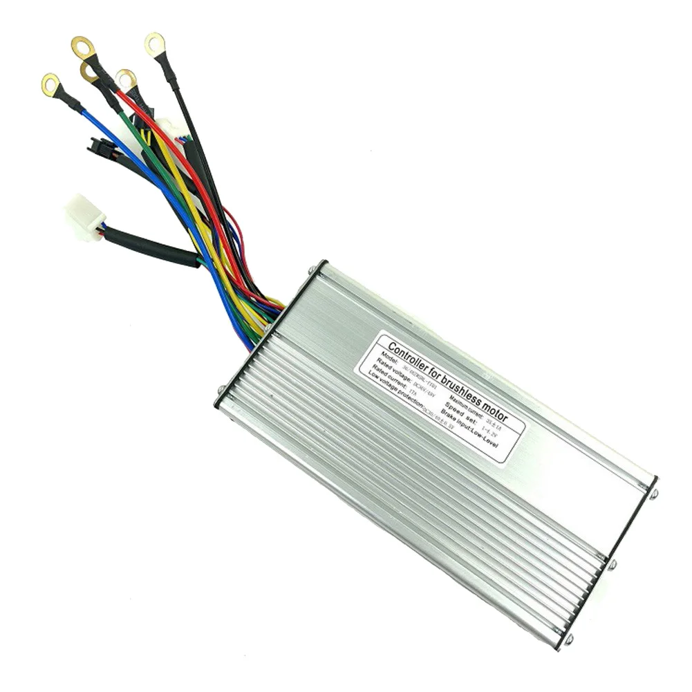 

E-bike Performance 1500W Brushless Motor Electric Bike Motor Controller Silver Low Voltage Protection DC30 40 0.5V