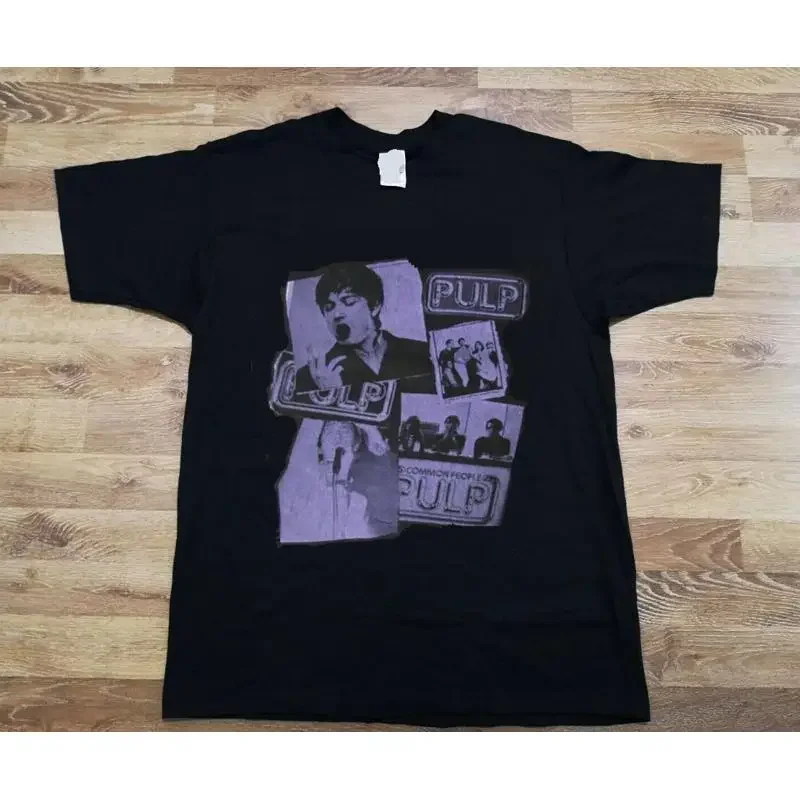 Hot Remake Pulp 'Common People' T Shirt 1995 Jarvis Cocker Britpop