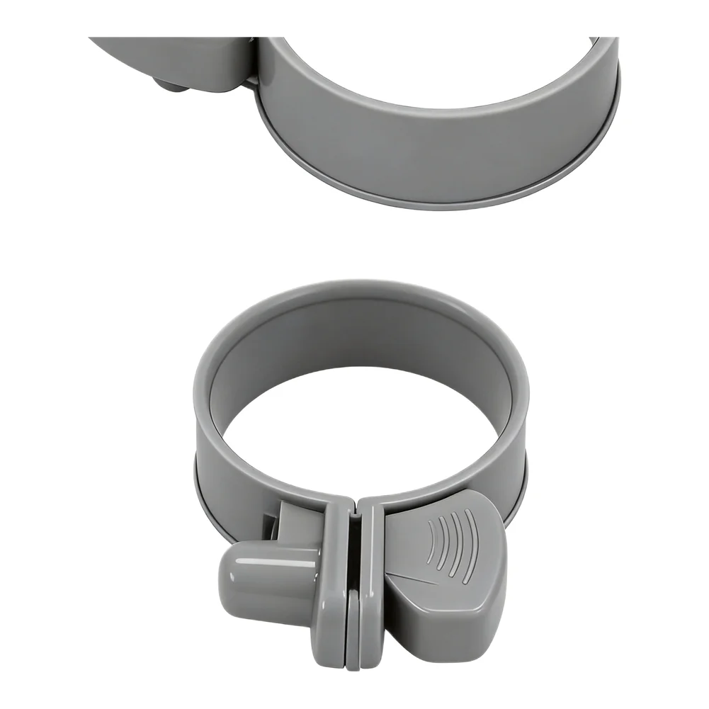 4 Piece 1-1/4 inch Plastic Pool Hose Clamps Compatible with For Intex Pool Systems for Leak Resistant Connections