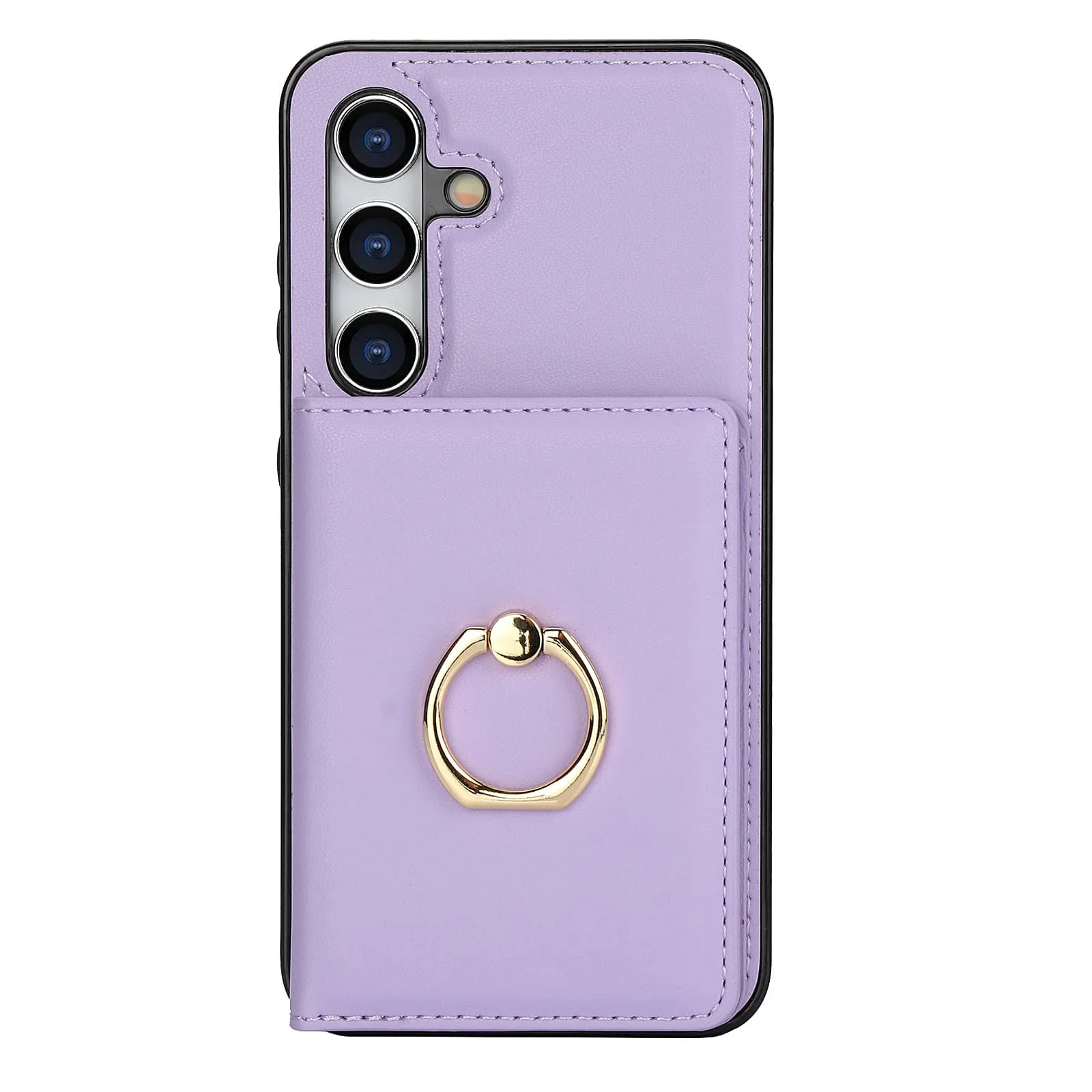 Portemonnee-etui met kaarthouder, 360° ° Rotatie Ring Kickstand Magnetische sluiting voor Samsung Galaxy A55/A35/A25/A12/A15/A54/A14/A73/A53