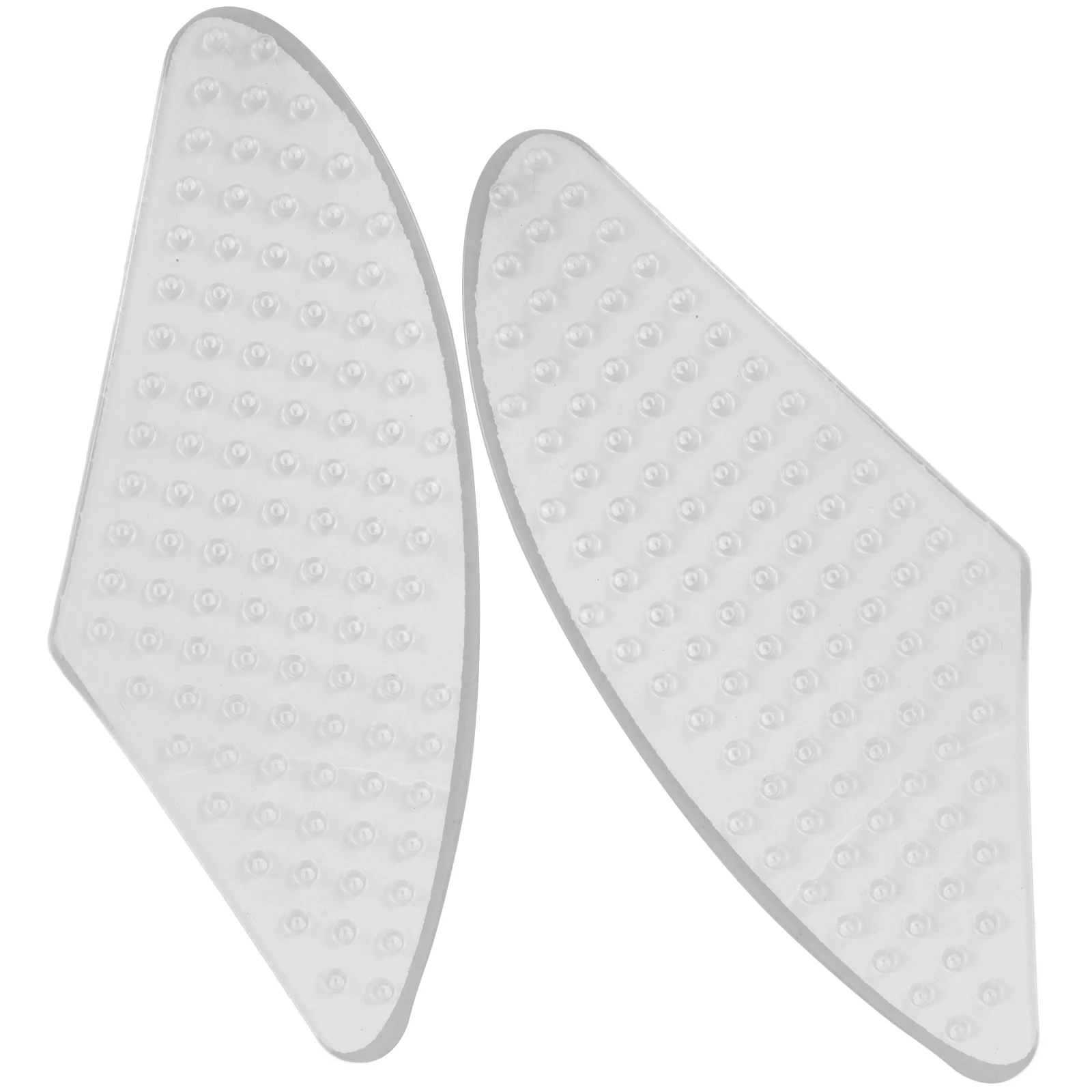 

1 Pair Motorcycle Fuel Pad Gas Protector Sturdy Rubber Insulated Grip Luminous Decal Anti-Slip Petrol Tank Pad For Bike Durable