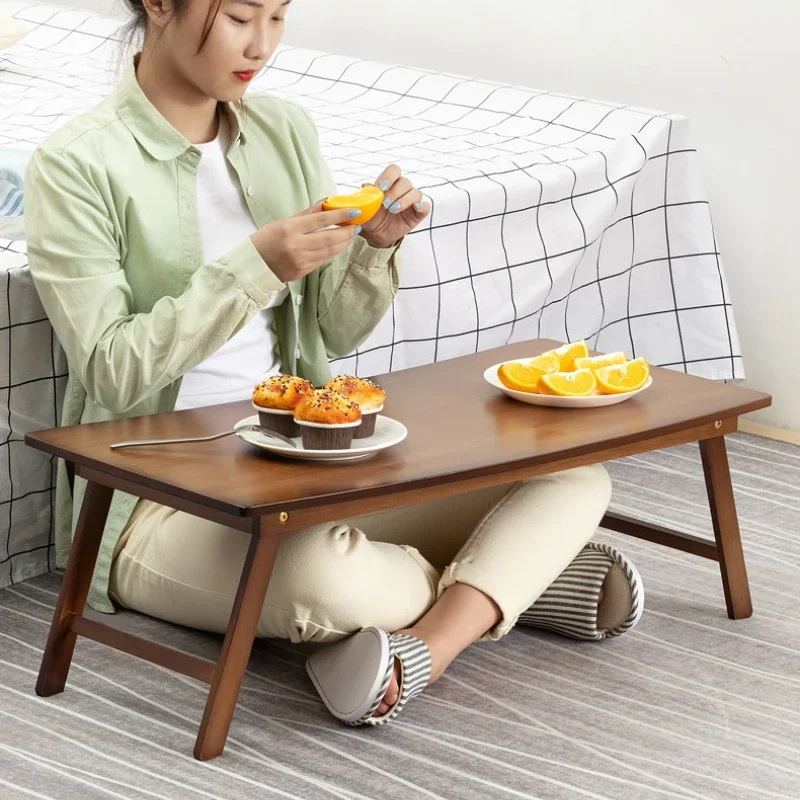 Portable Bamboo Notebook Desk Lightweight Foldable Study Table Multi-Purpose Laptop Desk Sturdy Bed Workstation Ergonomic