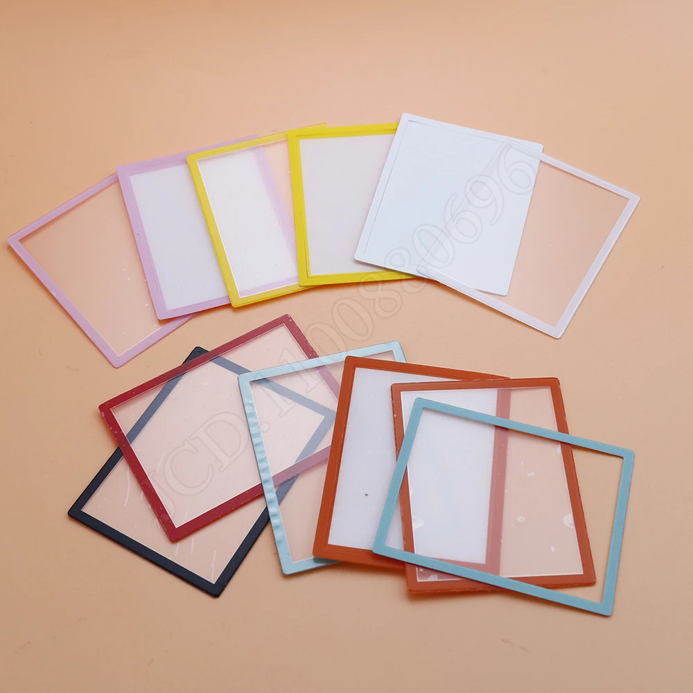 Top Upper Lower Bottom LCD Screen Frame Cover For NDSL NDS Lite Game Console Plastic Lens Replacement