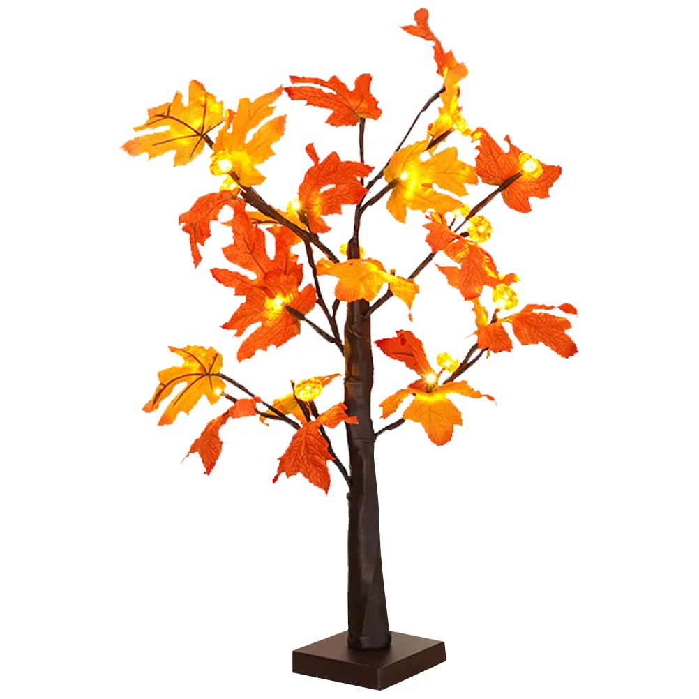 

Lamp Autumn Decorations for Home Decorative Twigs Light Bedroom Abs Indoor Lights Branch Bonsai