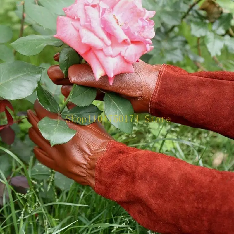 Heat Insulation Anti-puncture Gardening Gloves Rose Pruning Floral Garden Gloves for Women & Men top sale