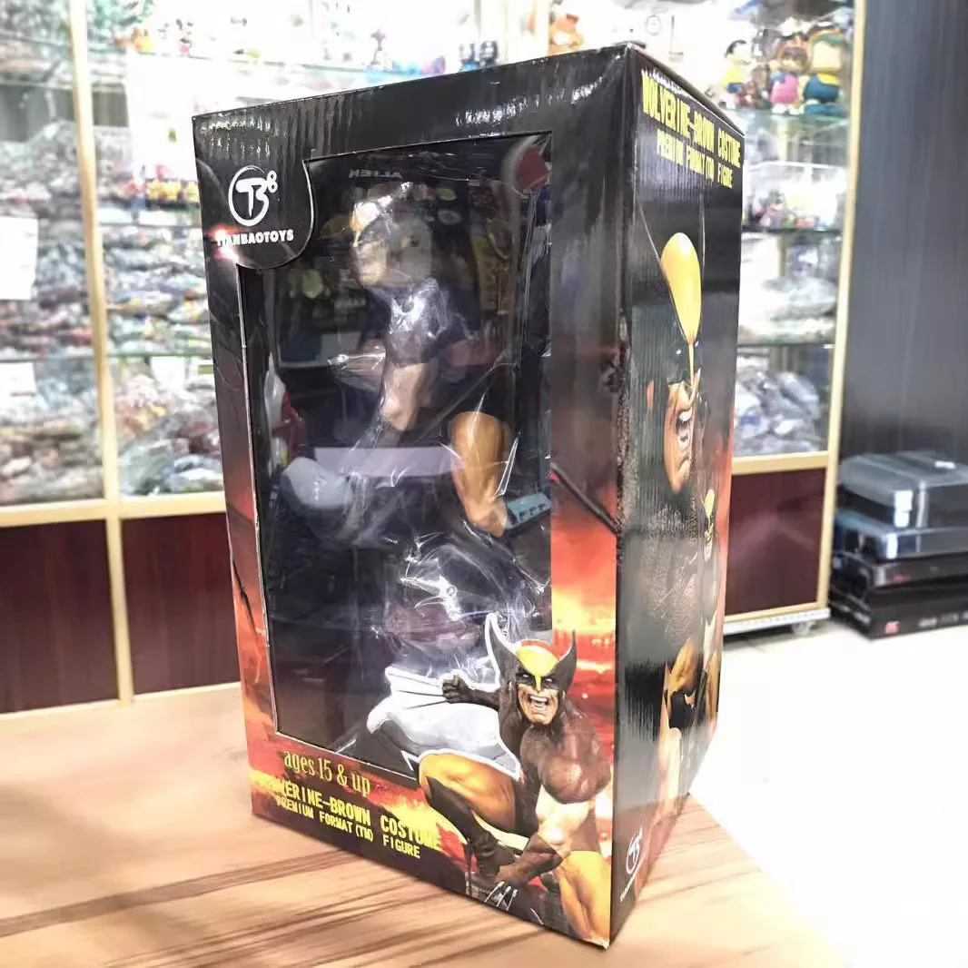 24CM X-men Deadpool Wolverine Logan Statua PVC Figura da collezione Modello giocattolo regalo