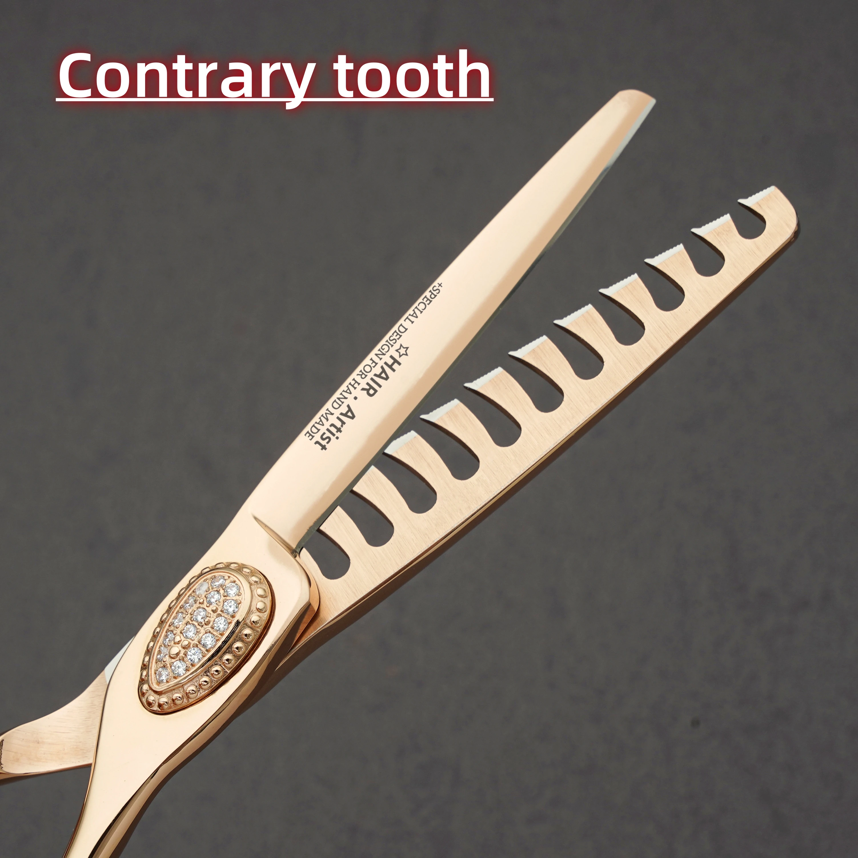 MURASAKI Contrary tooth thinning scissors6.0 inch Professional hairdressing scissorsJapan VG10 steel Salon hair cutting tools