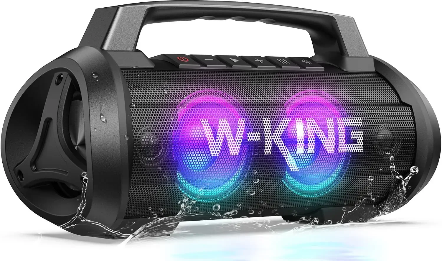 

Portable Speakers Bluetooth Wireless, 120W Max Loudest Bluetooth Speaker, IPX6 Waterproof Outdoor Speaker with 70W Deep Bass/2*S