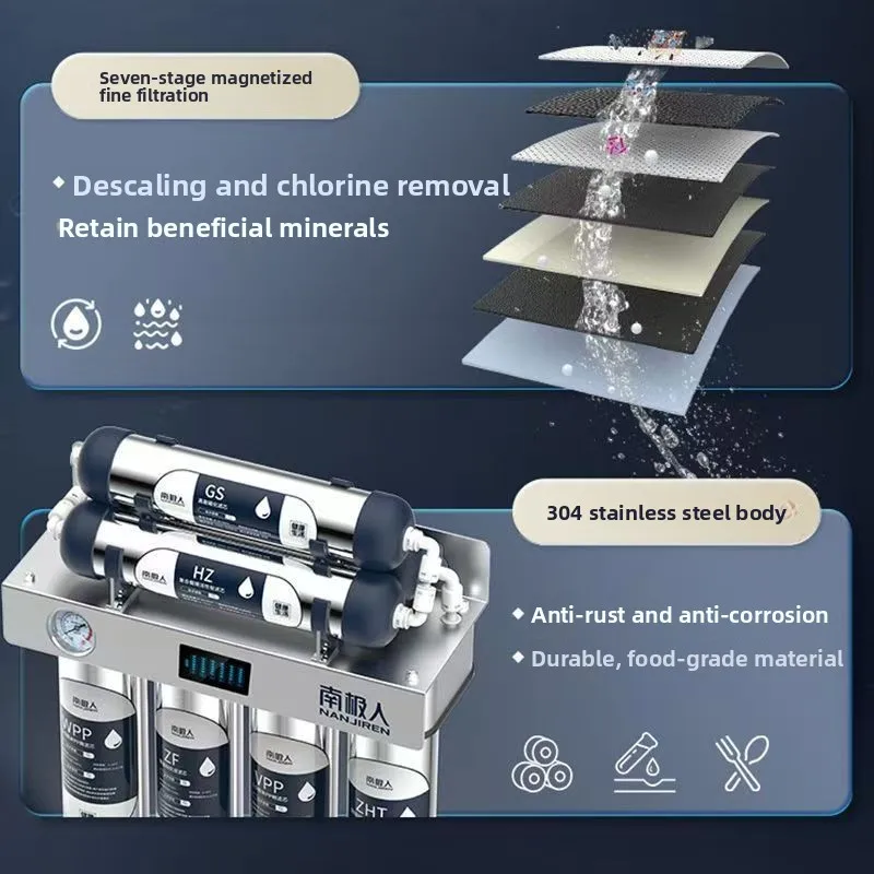 Stainless Steel Kitchen Direct Purifier Tap Water Faucet Filter Ultrafiltration Magnetized Water Machine Filtro De Agua