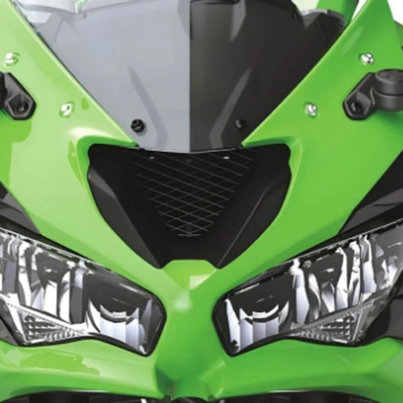 Super Sale Motorcycle Front Ram Air Duct Air Intake Ventilation Cover for Kawasaki Ninja ZX-6R ZX6R 2024-2025