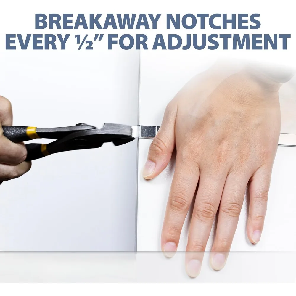 Hanging File Frame, Letter Size, Adjustable 14 to 18-Inches, 2 Count (Pack of 1),Silver