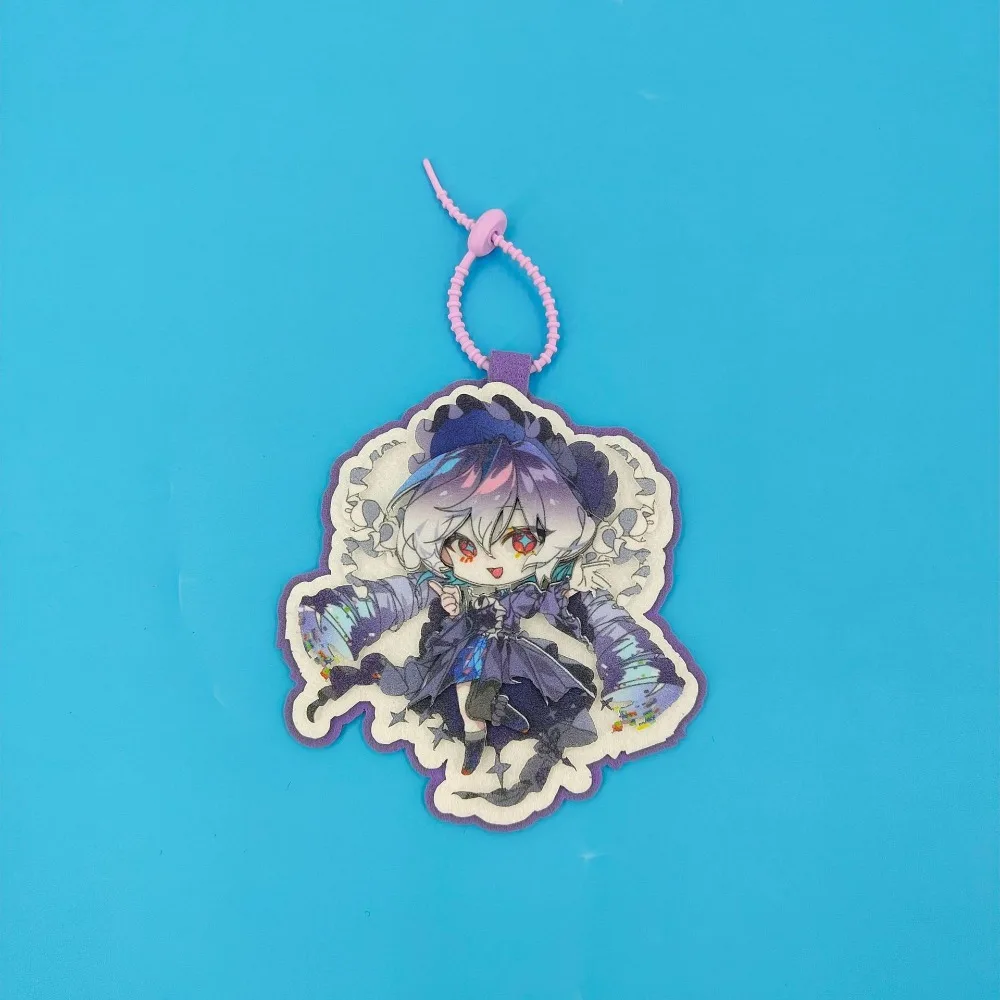 Path To Nowhere Game Peripheral Keychain Figure Cosplay Costumes Key Chain Zero Zero Zero Shin BAIYI Keychain Pendant Decoration