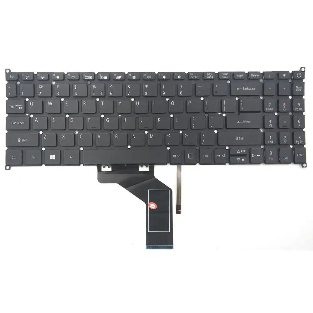 New For Acer Swift 3 SF315-41 SF315-41-R6J9 SF315-41-R7EQ SF315-41-R7JD SF315-41-R9S1 Laptop Keyboard US Black With Backlit