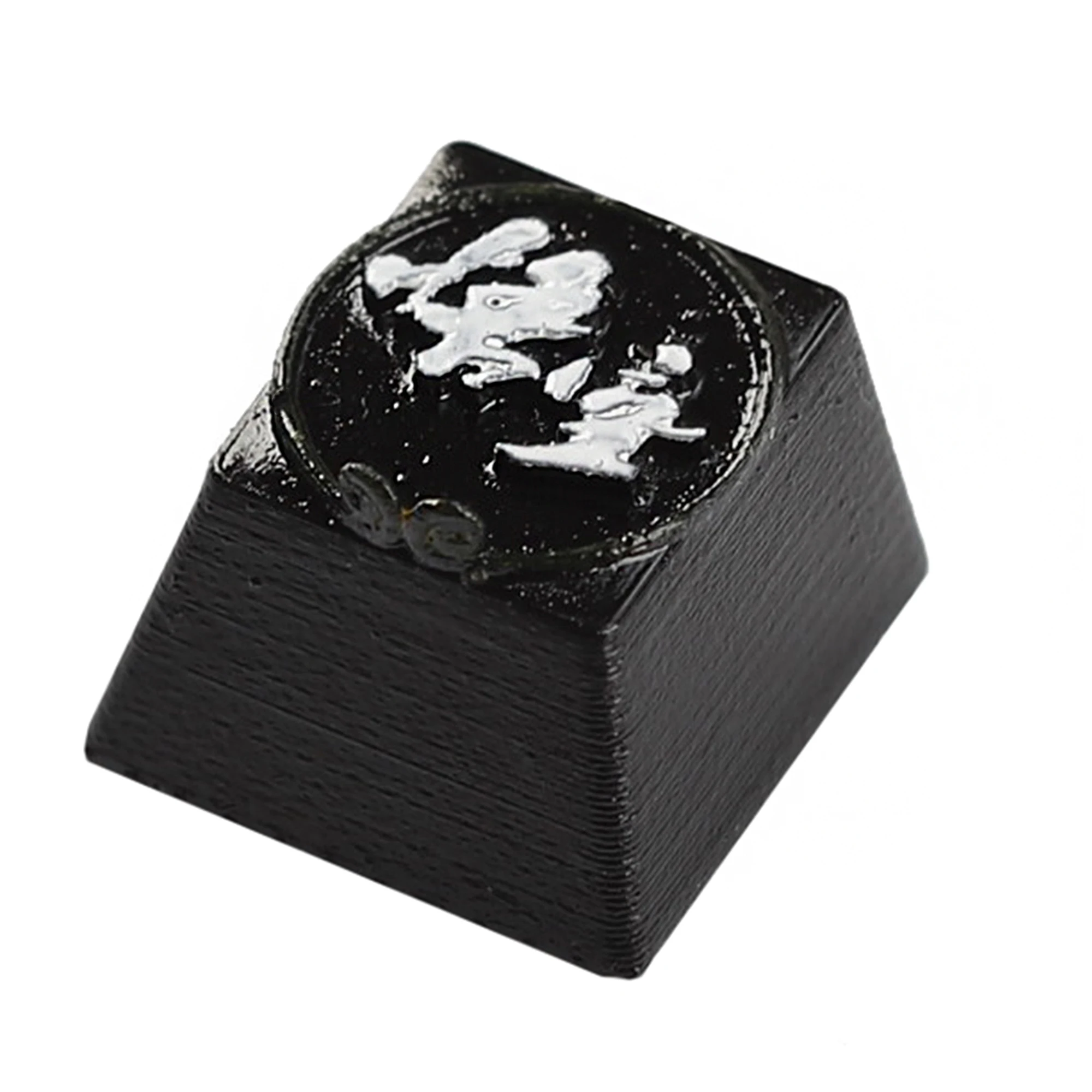 

Повязка на голову с черной обезьянкой, индивидуальные колпачки для клавиш, крутые новые креативные колпачки для ключей, смола, ключ Esc, киберспорт для механической клавиатуры