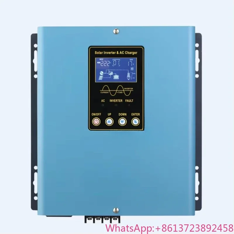 

New 12v 220v 5000w Hybrid Inverter 1000w 1500w Inversor 24v 12v 110v 120v Pure Sine Wave Solar Inverter Ampinvt