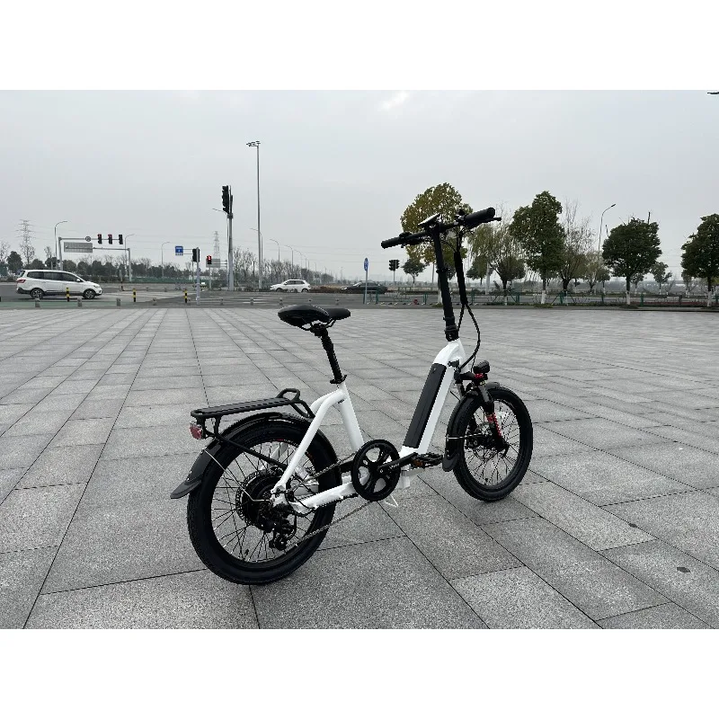 Folding City Electric Bike  36V 350W Rear Motor 20 Inch E Bike Electric Bicycle for Woman - view 3