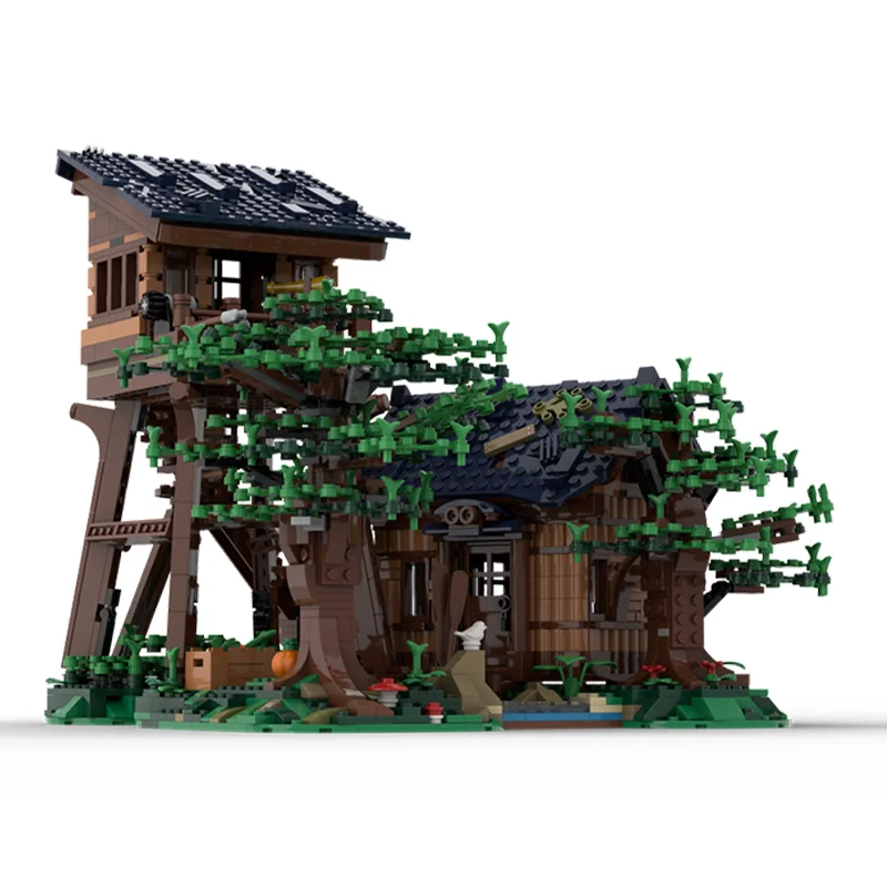 NUOVO 3037PCS Casa sull'albero Foresta Bundle Modello fai da te Educazione idea creativa Bambini Giocattolo in mattoni Edificio di compleanno Blocco regalo di Natale