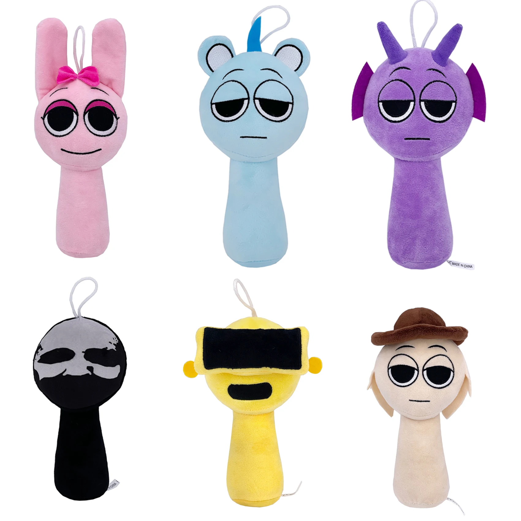 20style Sprunki Plüschtiere Sprunki Plüschpuppe Sprunki Spielkissen Kindergeburtstagsgeschenke Stoffpuppen Weihnachtsgeschenk