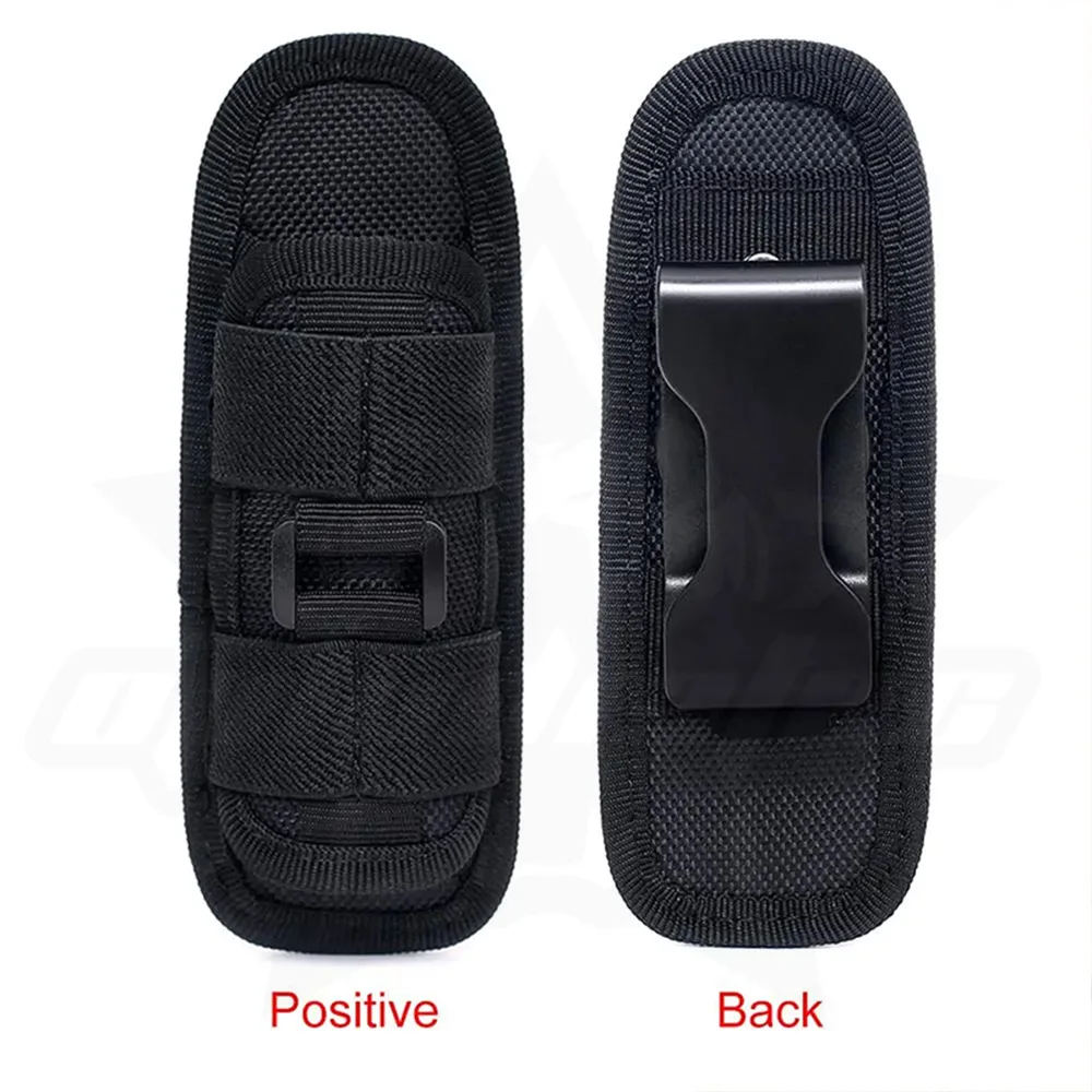 OPHIDIAN Outdoor Camping Flashlight Bag Holster, Rotatable Flashlight Holder Belt Clip Flashlight Carrying Bag with 360 Degree C image 4