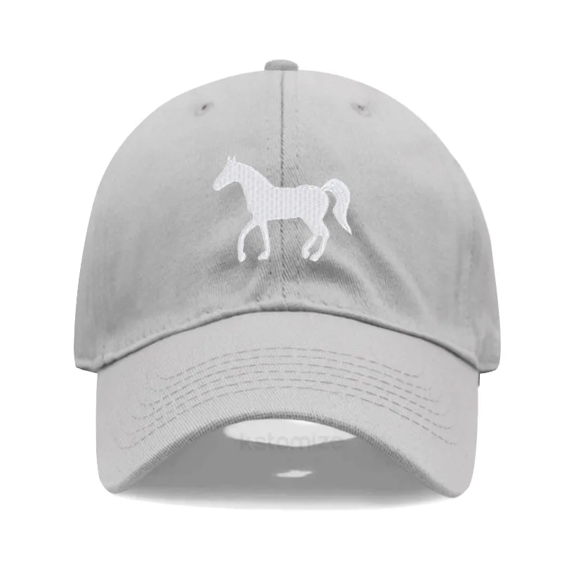 Horse Embroidered Baseball Cap for Women Men Fashion  display picture 1