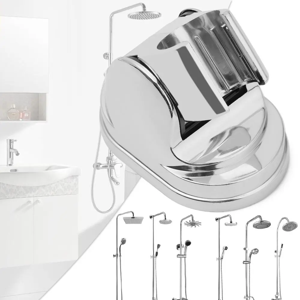 

Hardware Bathroom Support Sprayer Base Handheld Shower Head Holder Wall-Mount Bracket