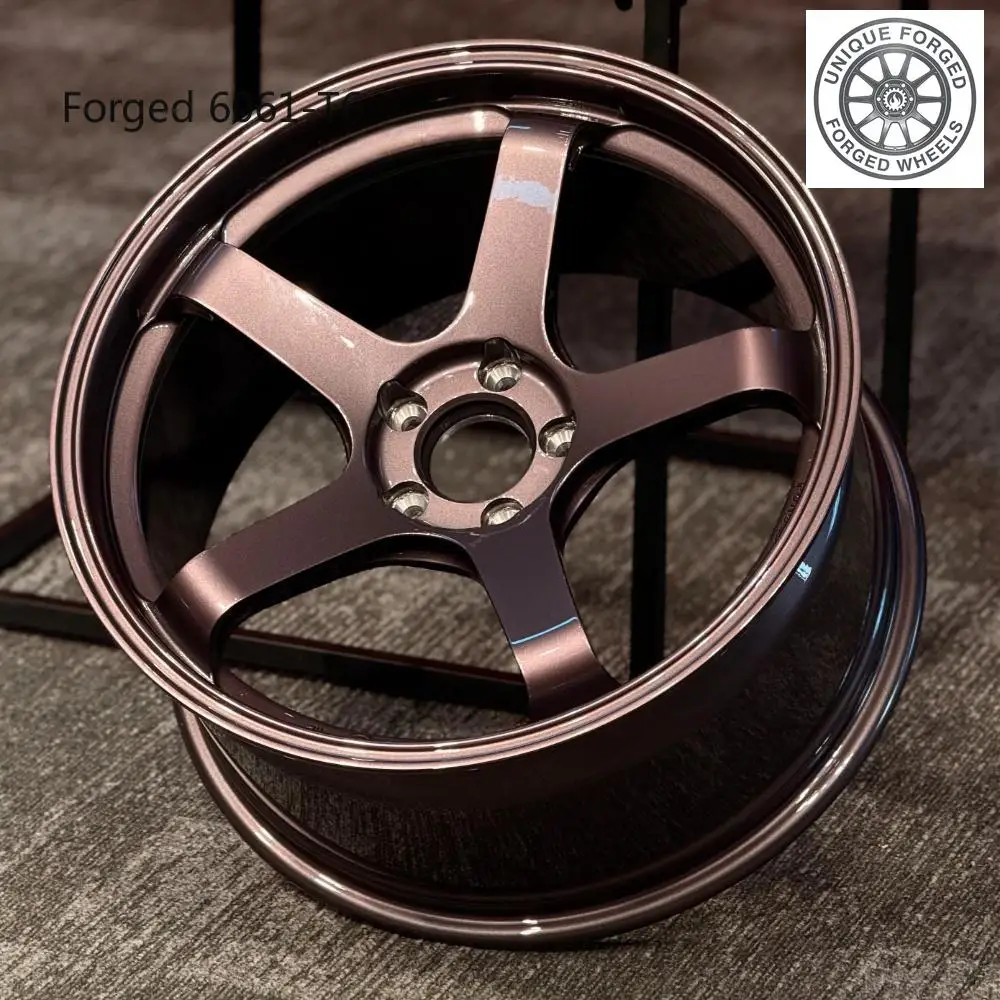 

26 Style 18 19 20 21 22 23 Inch 5X120 5X112 5X114.3 Deep Concave 5 Spoke Racing Car Forged Performance Rims