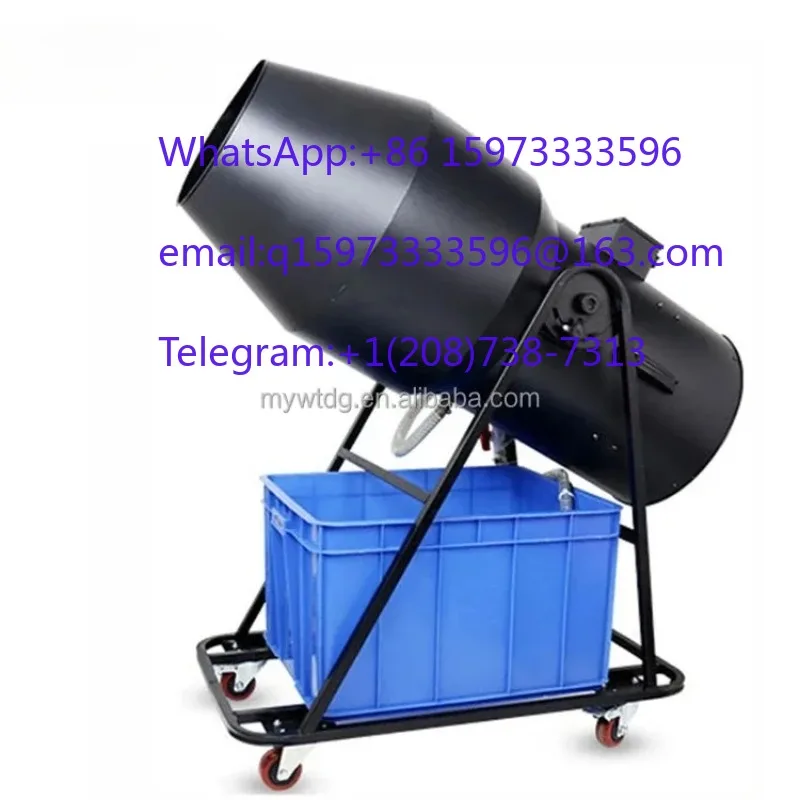 3000W Moving Head Foam Machine Outdoor Indoor Jet Cannon 5–15m Spray Distance 50m² Coverage for Party Pool Event
