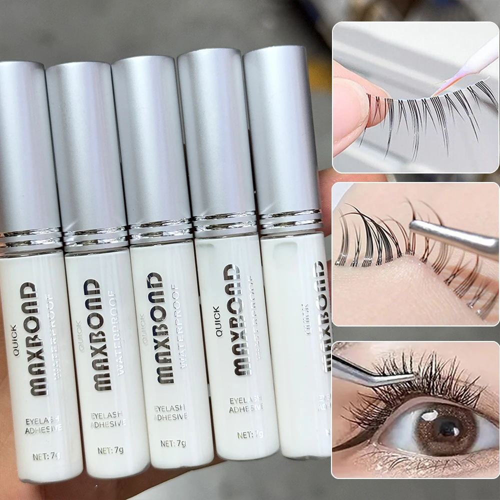 7g False Eyelash Extension Glue Makeup Long Lasting Waterproof Fast Dry Strong No Irritation Transparent Eyelashes Primer Tools#
