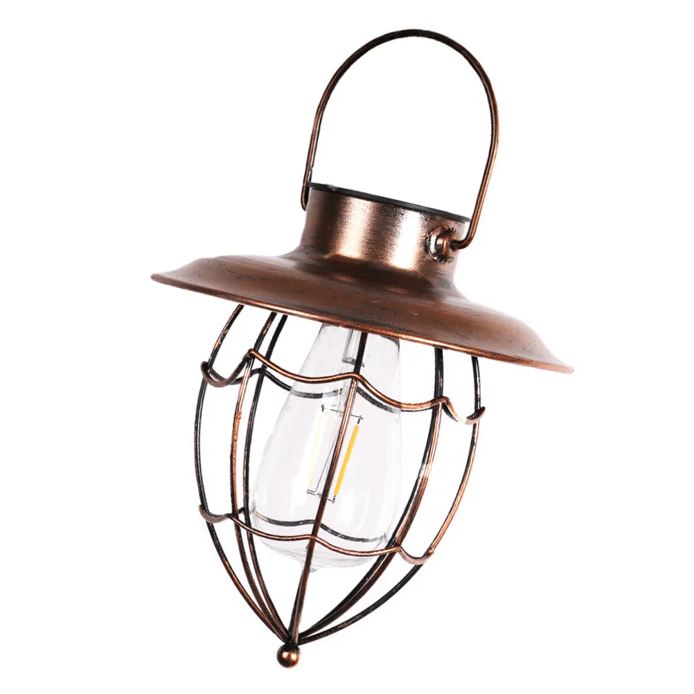 

1Pcs Vintage Atmosphere Light Solar Hanging Lamp Outdoor LED Decorative Lighting for Garden Courtyard Yard Pathway Decoration