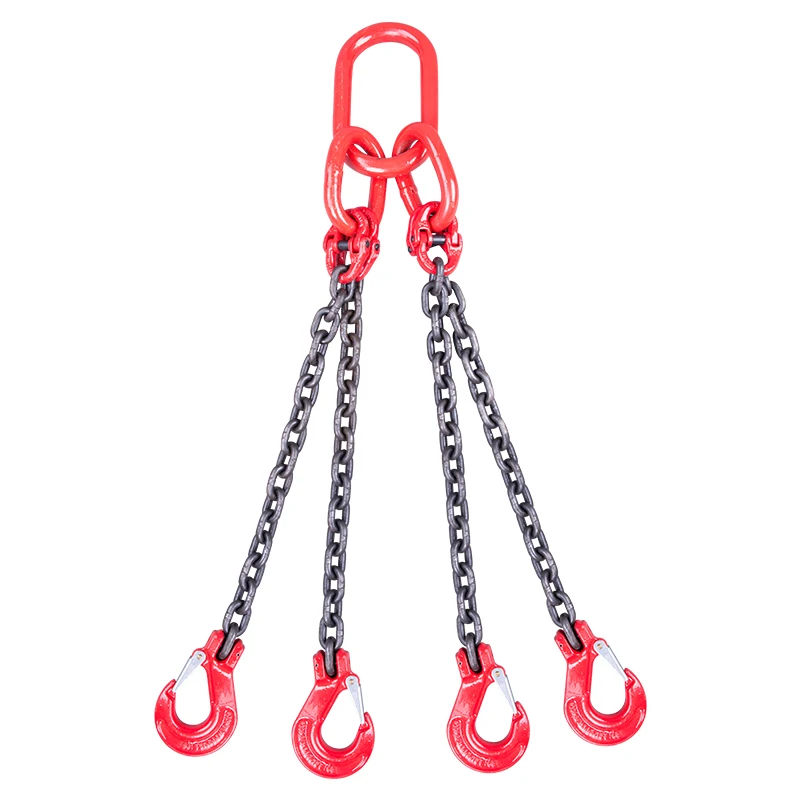 

High-strength Chain Sling Hook Heavy-duty G80 Chain Ring Chain Sling with Low Price