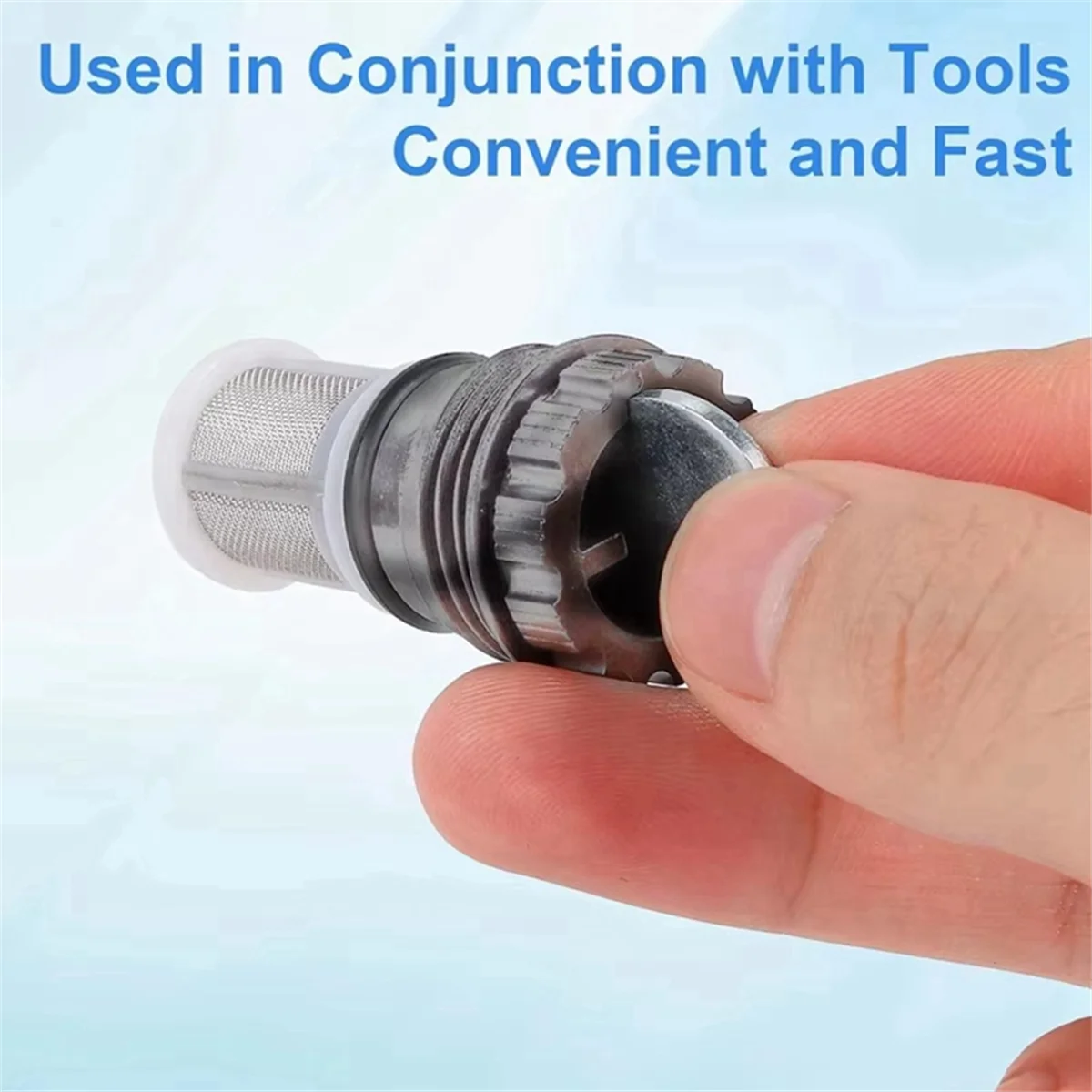 タンクレス給湯器アクセサリー、連続給湯器ツール用インサートフィルター、ライト、H98-510-S