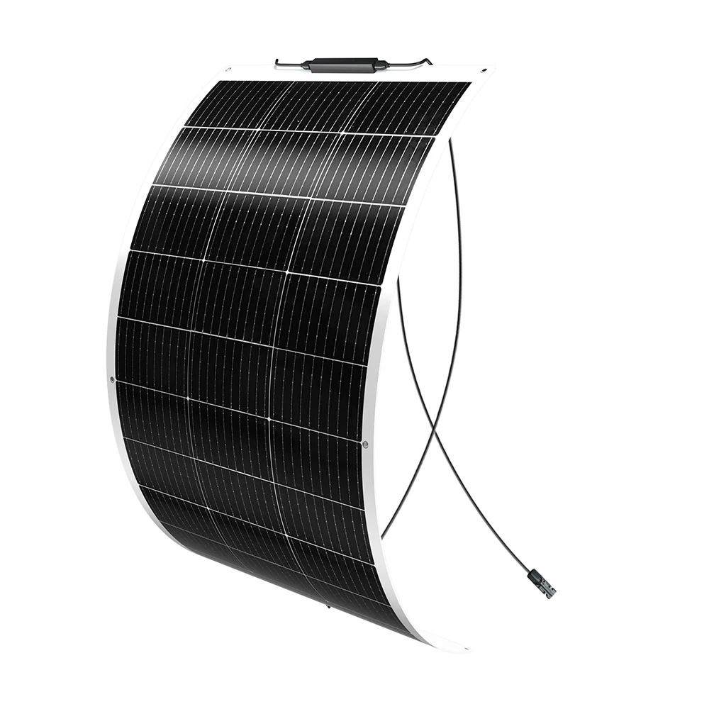 WUZECK 120W Mono Flexible Solar Panel Photovoltaic Charger for Campers, Motorhomes and Balcony Power Stations  Camping,Home