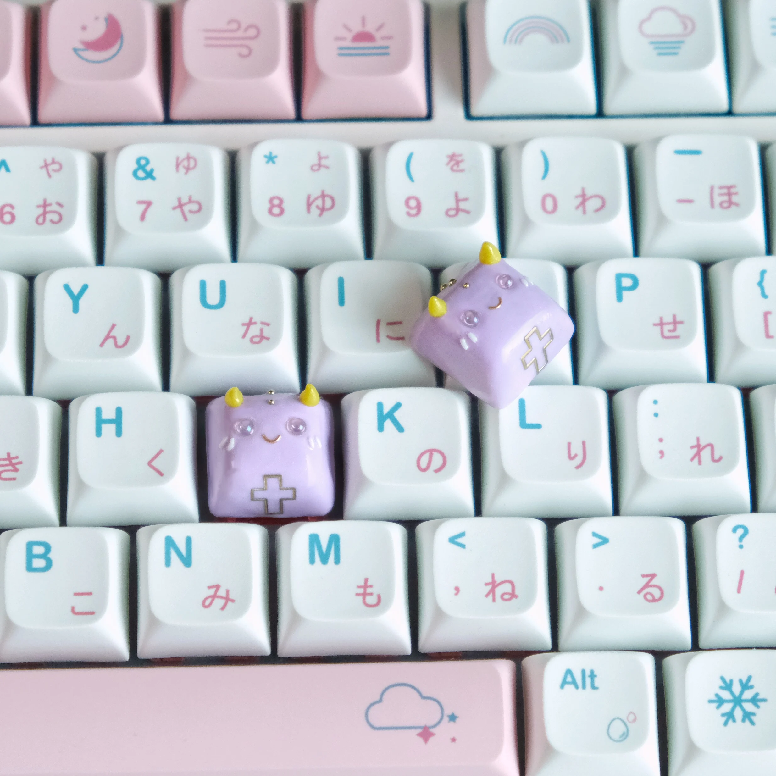 Esc Gebed Keycap Leuke Papegaai Gepersonaliseerde Handgemaakte Keycap Creatieve Gift Geschikt Voor Mechanische Toetsenbord